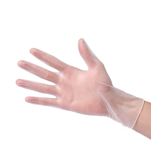 Disposable gloves transparent PVC high elasticity thickened labor protection home outing protective food grade tpe nitrile gloves