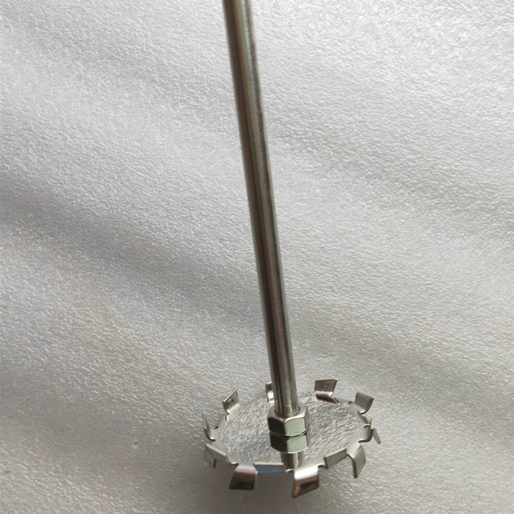 Оптовая продажа 304 316 высокоскоростная дисперсионная пластина из нержавеющей стали 50 мм перемешивающая колонна стержень вала лопасть многослойная шестерня