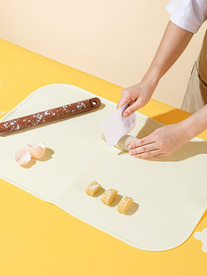 Silicone kneading mat food grade household kitchen baking rolling dough and dough mat pasta chopping board panel mat extra large