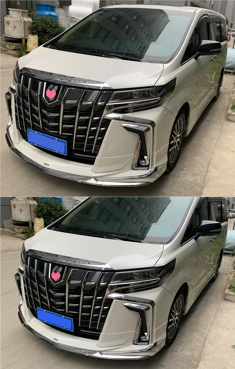 Suitable for 15-23 Alfa Front and Rear Lip Bright Strips Modified Large Surround Sc Front and Rear Bumper Mona Lisa Accessories