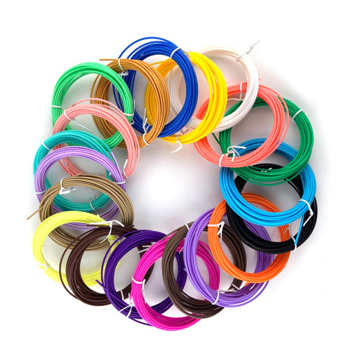 3D Printing Pen Consumables High-Temperature PLA/ABS Low-Temperature PCL 1.75mm High-Quality Materials 3M 5M 10M