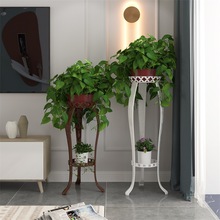 鐵藝花架子客廳落地式綠蘿花架置物架陽台盆栽多肉花盆托架架子