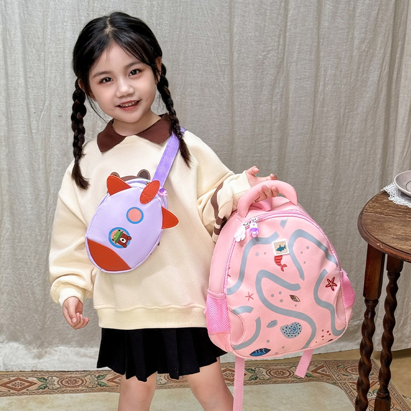 Mochila para estudiantes de jardín de infantes desmontable submarino mochila para niños y niñas nueva moda de comercio exterior mochila para niños