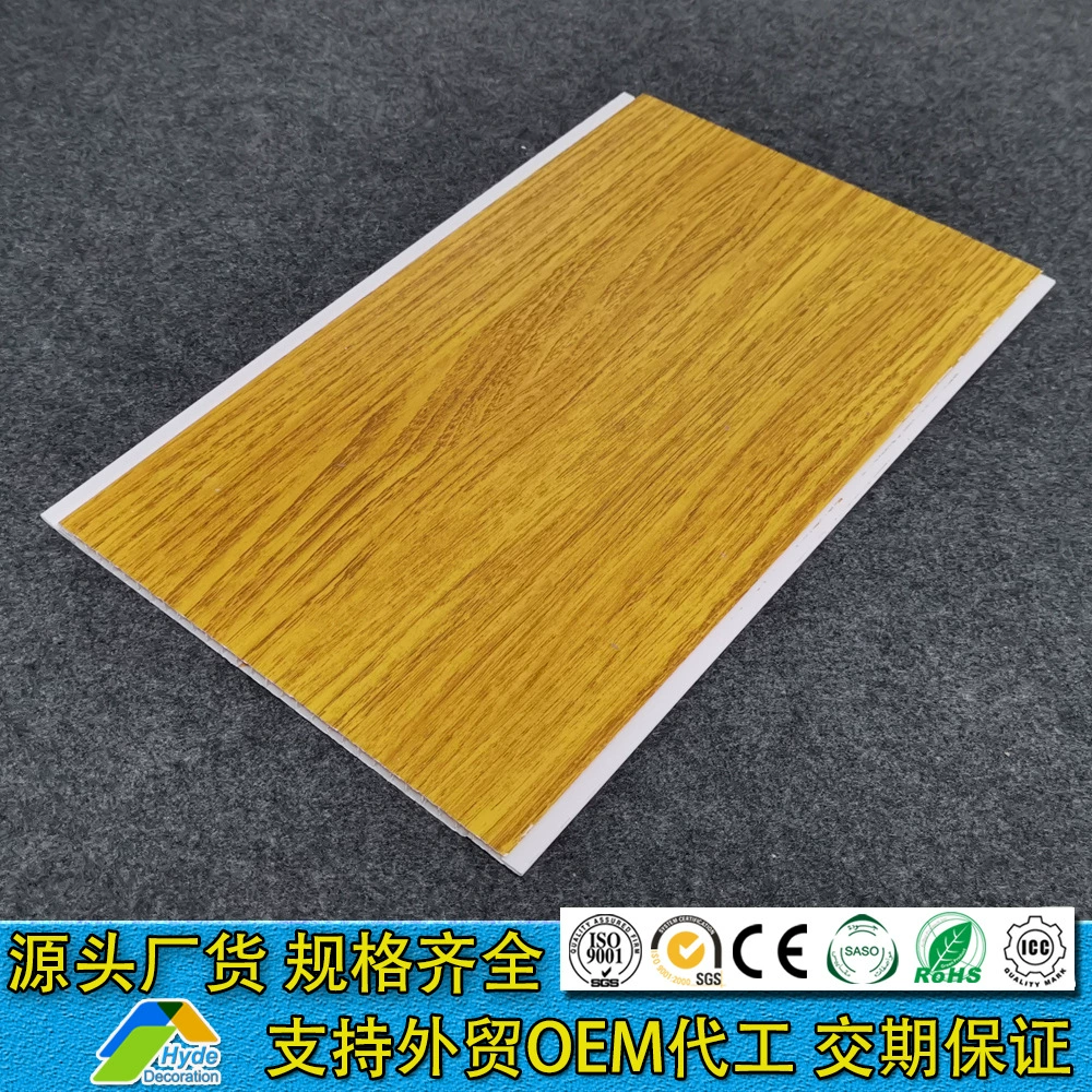 Внешняя торговля из Юго-Восточной Азии 200*6 мм низкая цена высокой прочности деревянного зерна печати полосы потолка ластовицей ПВХ потолок