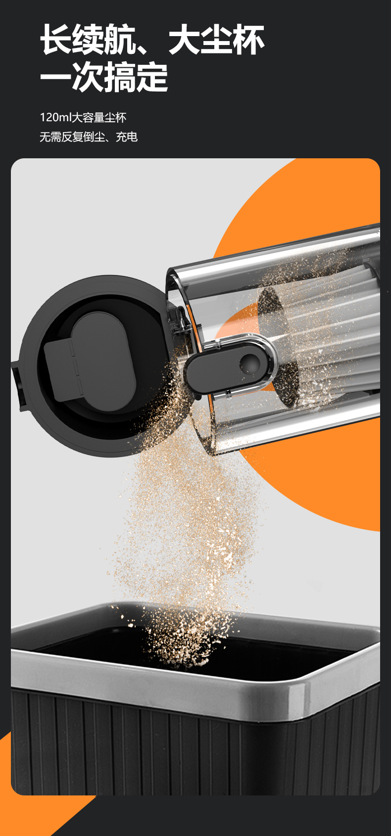 Cross-Border New Popular Car Vacuum Cleaner, Handheld Small Wireless Dust Blower, Portable High-Suction Dust Remover Wholesale