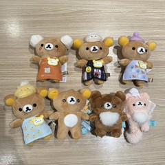 20周年リラックマ店長シリーズ手玉再販料理人リス星目熊兄ぬいぐるみストラップ