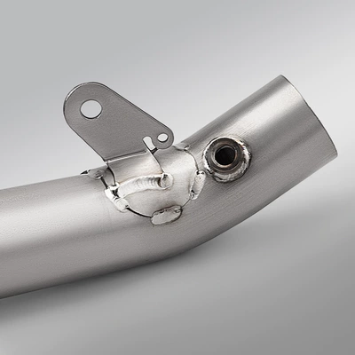 Motorcycle exhaust pipe 636 titanium alloy mid-section