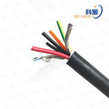 復合電纜3*6+超6類網線+3*1屏蔽雙絞線纜+4芯光纖線纜