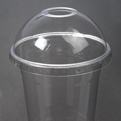 12oz/375毫升一次性塑料杯PET奶茶杯咖啡杯鲜榨果汁杯吸管杯