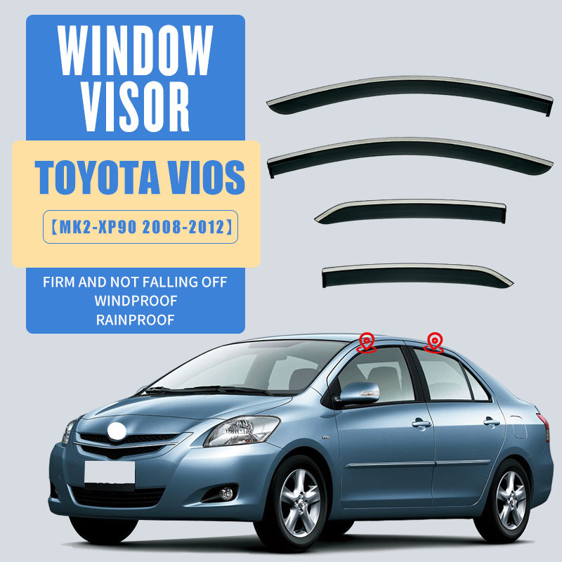 Applicable Toyota Weichi Zhixiang Window rain and rain shield side Window deflector VIOS Window visor