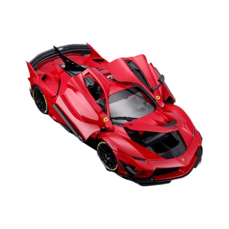 (2개) 비메이 하이 1:18 페라리 FXX EVO 자동차 모델 합금 자동차 모델 장식품 장난감 도매 컬렉션 선물
