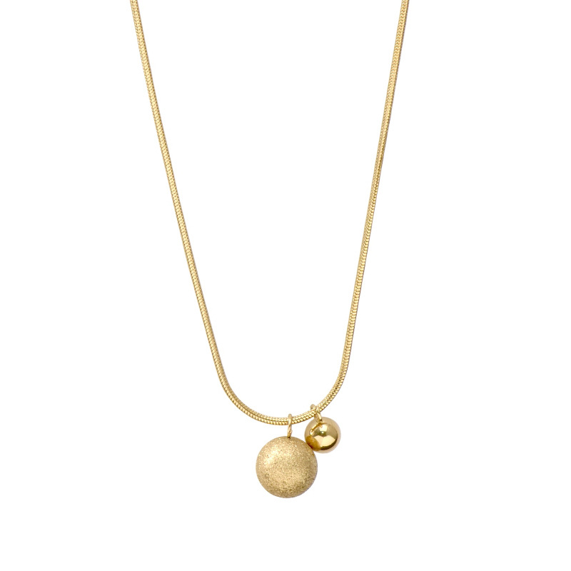 Cartoon Style Geometric Titanium Steel Plating Pendant Necklace Colorza_colorza_10