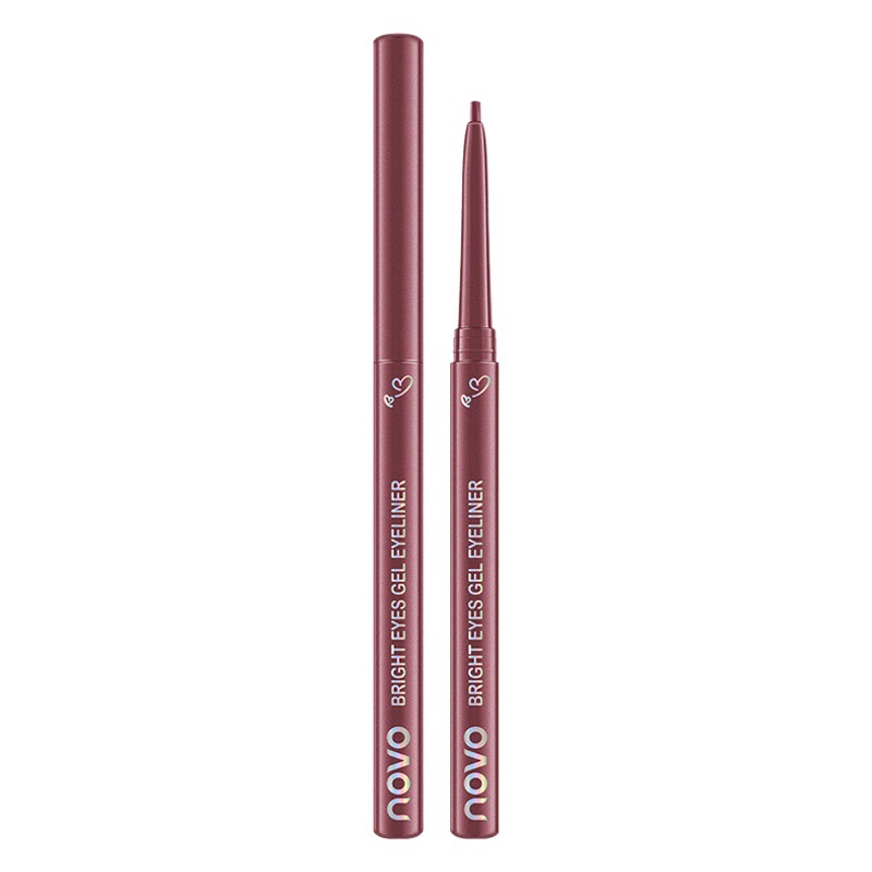 NOVO heartache color eyeliner glue pen ultra-fine ultra-fine waterproof sweat-proof non-blooming outline down to lying silkworm pen