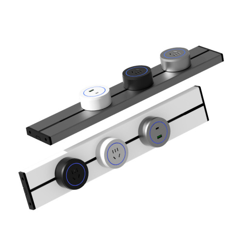 British track socket British standard power slide strip kitchen European American standard American standard German multi-purpose desktop socket