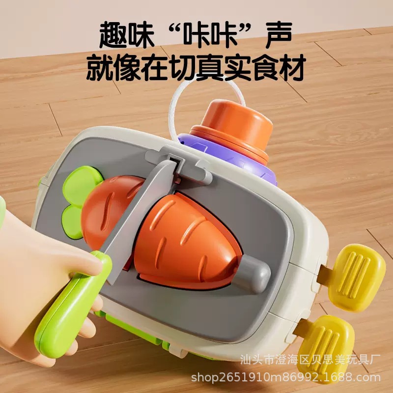 Juguete transfronterizo de máquina de pan de rábano para niños, descompresión de bebés, rompecabezas, juego sensorial, juguetes de bolas ocupados con hexedro