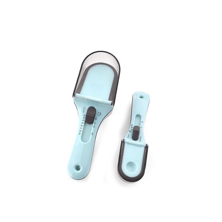 Cuchara de medición ajustable cuchara de medición de plástico cuchara de medición de plástico con escala cuchara de medición de plástico cuchara de medición de leche magnética cuchara de medición de polvo cuchara de medición