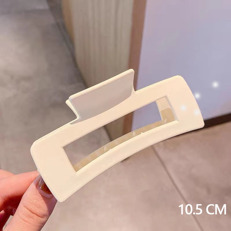 Clip de tiburón de gran tamaño elegante clip de pelo updo 2024 nuevo clip de celebridad de Internet tocado retro simple horquilla para mujeres