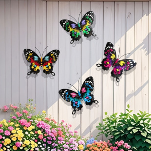 B 82538 Metal Butterfly Garden Decor ���ٺ���ͥԺ�b�