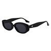 Retro advanced glasses solar-powered, brand sunglasses, European style, high-quality style, internet celebrity