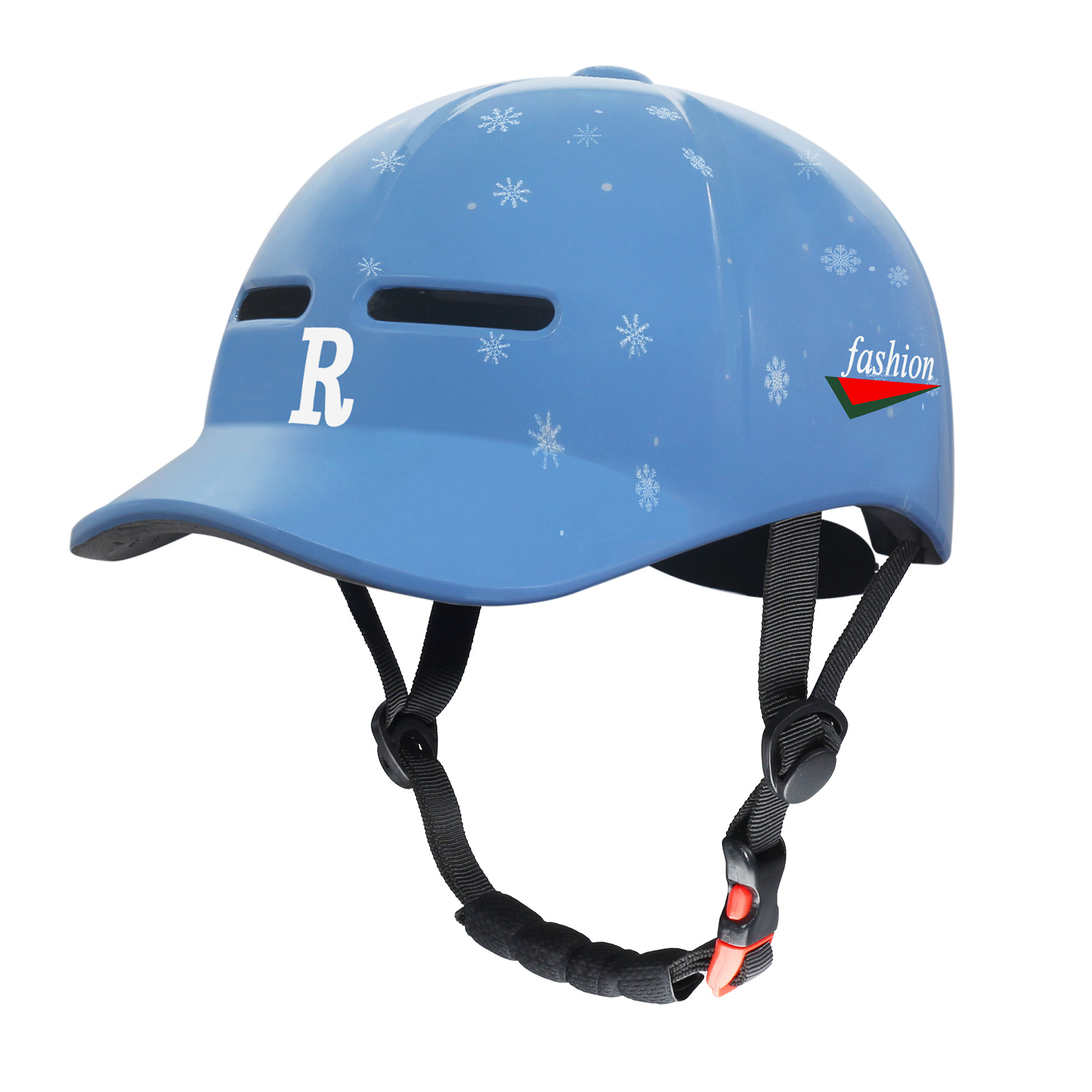 Gorro de pico de pato moldeado de una pieza para ciclismo, desplazamientos, casco para scooter eléctrico para todas las estaciones, patineta, patinaje sobre ruedas, béisbol