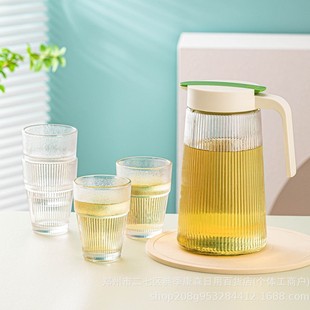 Leweishi Leya Water Set Five-Piece Set Lysj/L5 Vertical Pattern Cold Water Kettle Set Jewelry Insurance Event Gift Batch