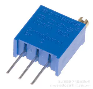3296W-1-105LF   美国伯恩氏BOURNS原厂代理   1M欧0.5W25圈
