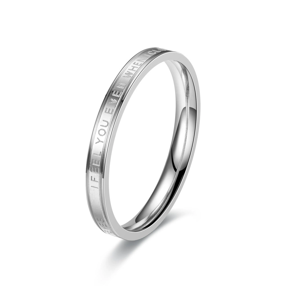 2023 год, новые западныеLove буквы I FEEL YOU永远在一起 пар rings источник поставки
