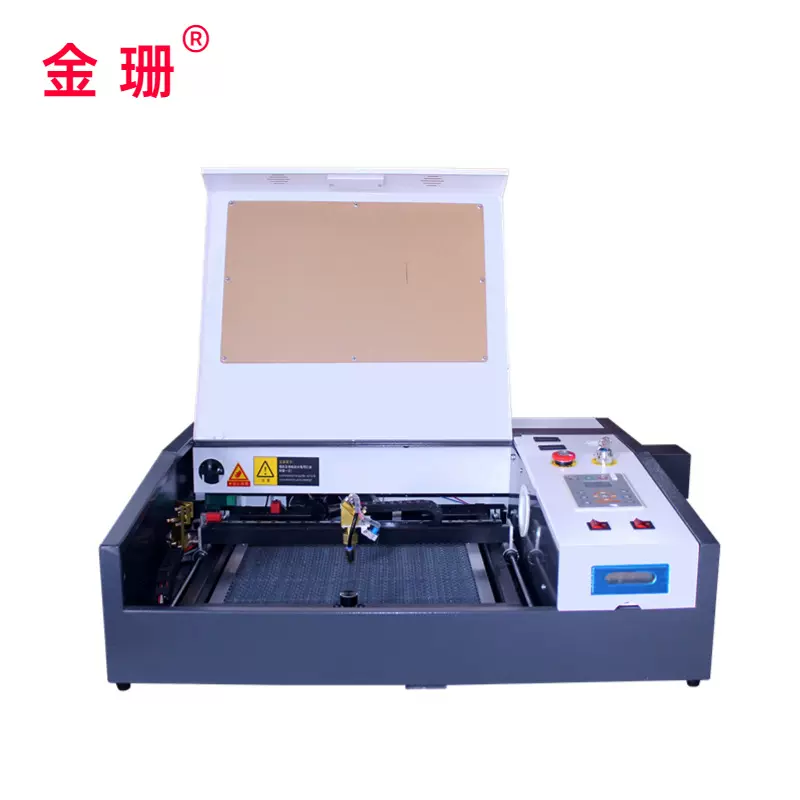 金珊4040激光雕刻机小型440激光雕刻切割机工艺品竹简梳子雕刻机