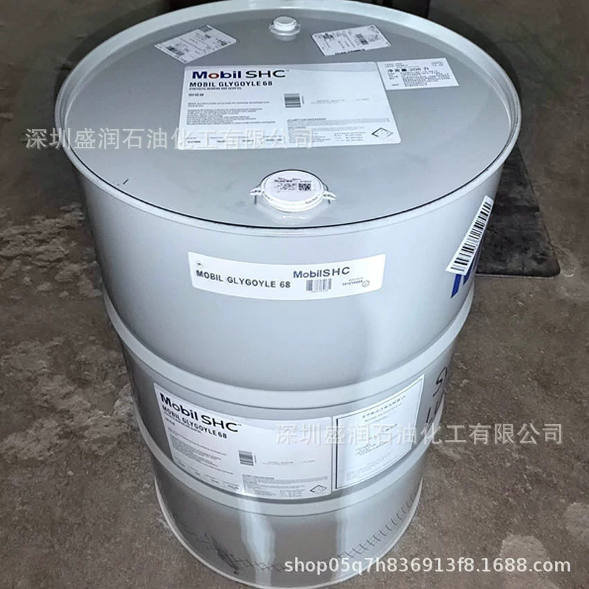 Синтетическое трансмиссионное масло Gear high 68 Mo.bi.l Glygoyle 100 # Смазка для шестерен/подшипников ISO VG68