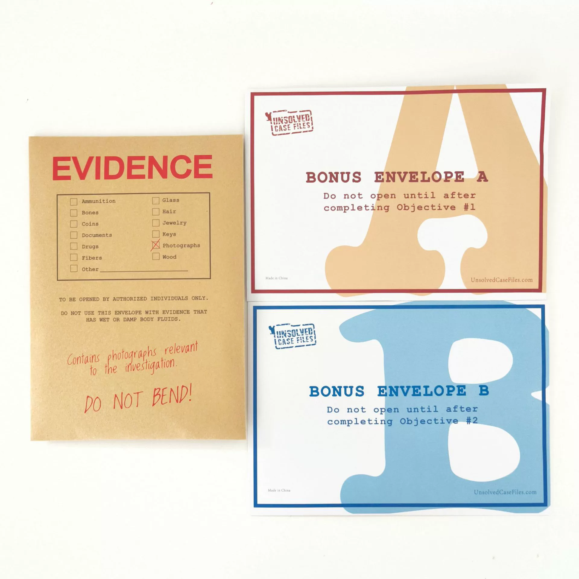 Cross-border unsolved case file Luna Knight Case reusable puzzle game file