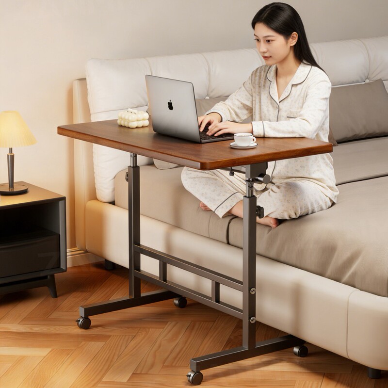 Bedside Table, Movable Lifting Computer Table, Living Room Sofa Side Table, Folding Table, Desk, Home Bedroom Bedside Study Table