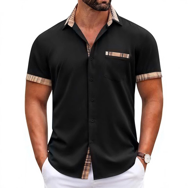 Men's summer shirt for leisure