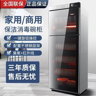Wife Disinfection Cabinet Commercial Large Capacity Stainless Steel Double Door Hotel Tableware Catering Bowl Disinfection Vertical Use