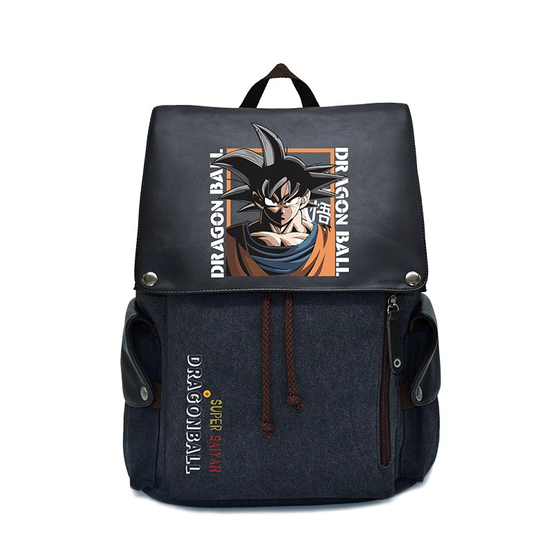 Кросс-с Border канвас-рюкзак мужской Наруто атака гигант One Piece Ника школьный рюкзак анимационная тенденция канвасовая сумка