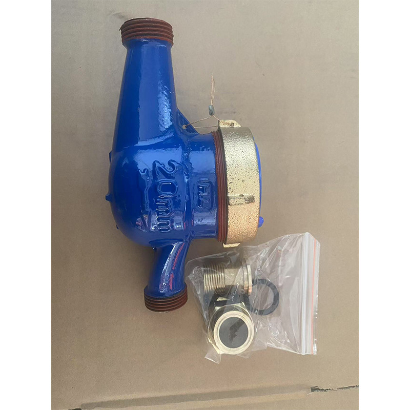 6分DN20富强牌宁波水表家用出租房全铁半铜全铜精准防漏耐用水控