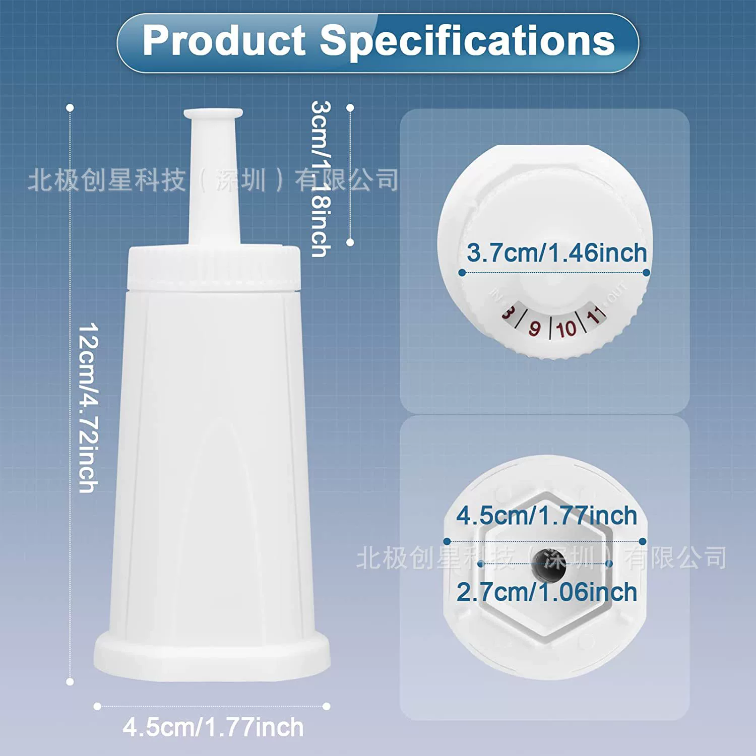 Coffee machine filter element adapted Brevillebes008 replacing filter removal of smelling water purification accessories