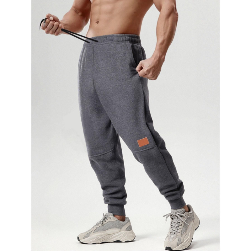 Cross-Border Popular Autumn Pants for Men, Spring and Autumn Thin Fleece Jogger Sweatpants, Men's Loose Sweatpants, European Size Cross-Border Popular Autumn Pants for Men, Spring and Autumn Thin Fleece Jogger Sweatpants, Men's Loose Sweatpants, European Size