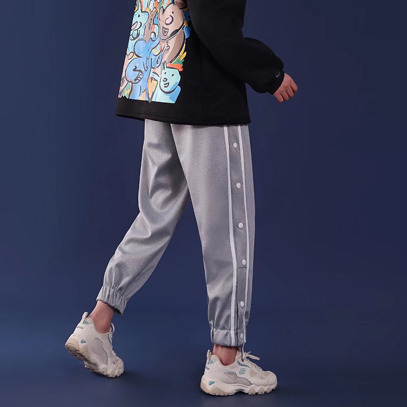 Pants Men's Spring and Autumn Half-open Leg Loose Breasted Pants Basketball Sports Pants Trendy Fashion Brand Workwear Casual Long Pants Men's Pants Men's Spring and Autumn Half-open Leg Loose Breasted Pants Basketball Sports Pants Trendy Fashion Brand Workwear Casual Long Pants Men's