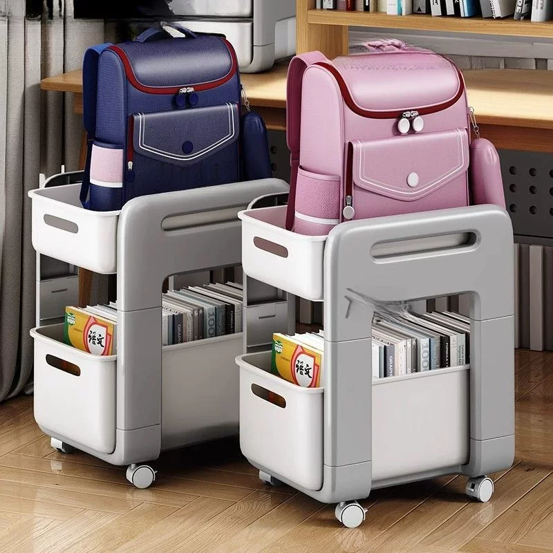 Audio book, backpack, bag, multilayer cart, storage system for home use