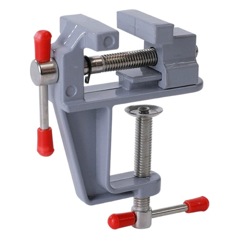 Трансграничные мини-настольные тиски тиски алюминиевые тиски миниатюрные маленькие тиски плоскогубцы маленькие настольные домашние тиски