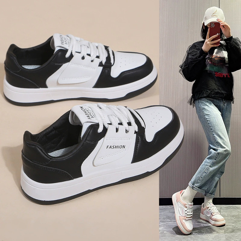 Кроссовки Женская модная спортивная обувь новая корейская версия модной дикой повседневной обуви мягкая подошва студенческая беговая обувь трансграничная внешняя торговля