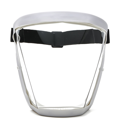 Cross-border new protective mask full face high definition transparent dustproof anti-splash pc sports riding mask