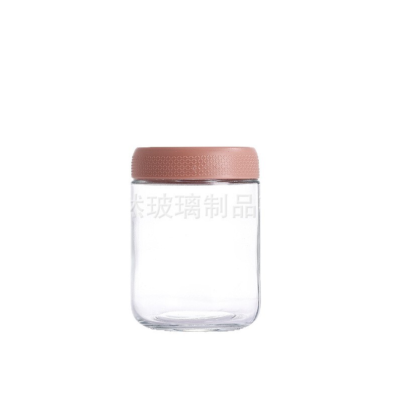 亚马逊储物罐咖啡豆玻璃密封罐厨房食品坚果零食花茶防潮收纳罐|undefined
