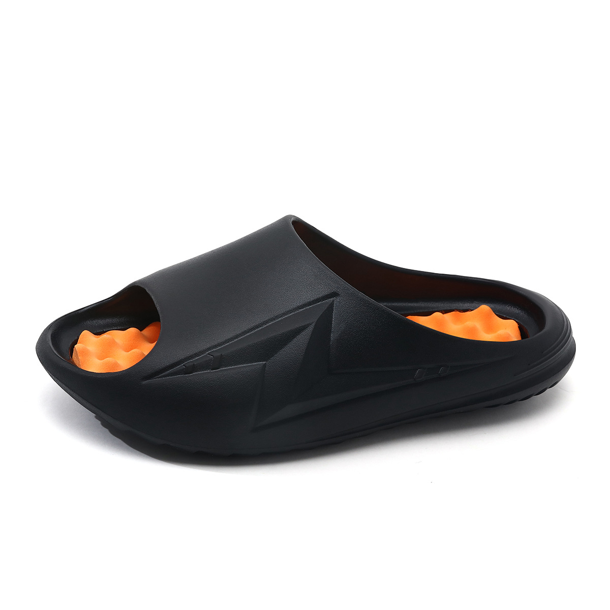 Zapatillas de presión de la red para mujeres de verano en el hogar antideslizante interior zapatillas de masaje casuales para mujeres