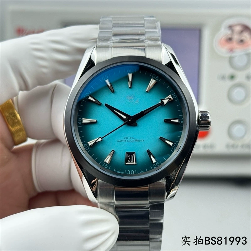 (Кросс-бордер торговля), механические водостойчные turquoise часы, полностью автоматические