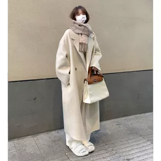 高级感毛呢外套女2025年秋冬季新款呢子大衣小个子爆款赫本风韩系