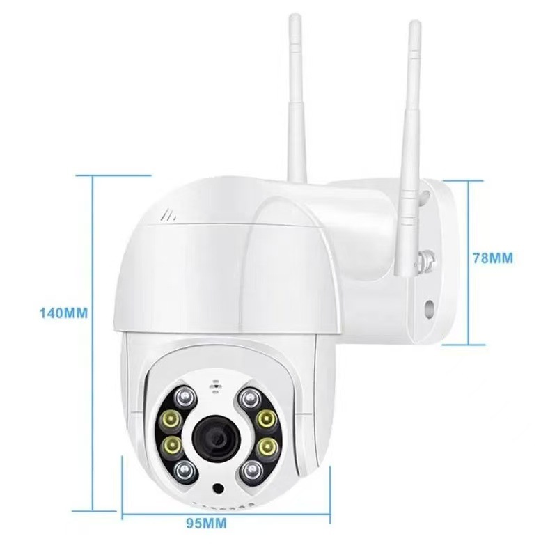 ICSEE Xiongmai A8 Wireless wifi camera dual-light night vision mobile phone remote monitoring camera for home outdoor use undefined