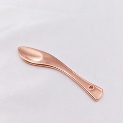 亞馬遜防氧化新款鋅合金美容棒美妝工具分裝乳膏挖取勺眼霜面膜勺