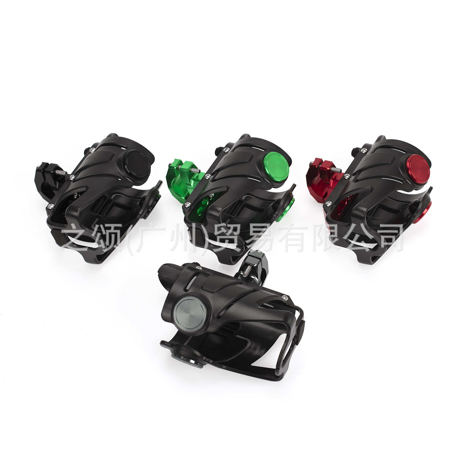 Motocicleta antichoque hervidor de agua de aluminio + soporte de taza de agua de plástico grifo de lente general fábrica directa