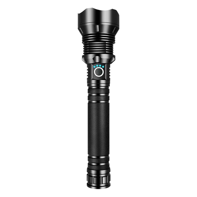 Tigre de montaña quad-core fuerte luz Fuerzas Especiales linterna al aire libre Super brillante recargable zoom lámpara LED de largo alcance lámpara de iluminación